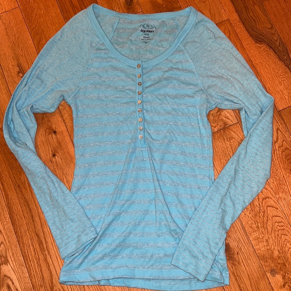 LS Old Navy striped shirt